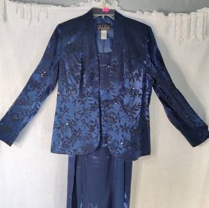 Alex Evening 2pc Outfit.  Dress/ Blaser